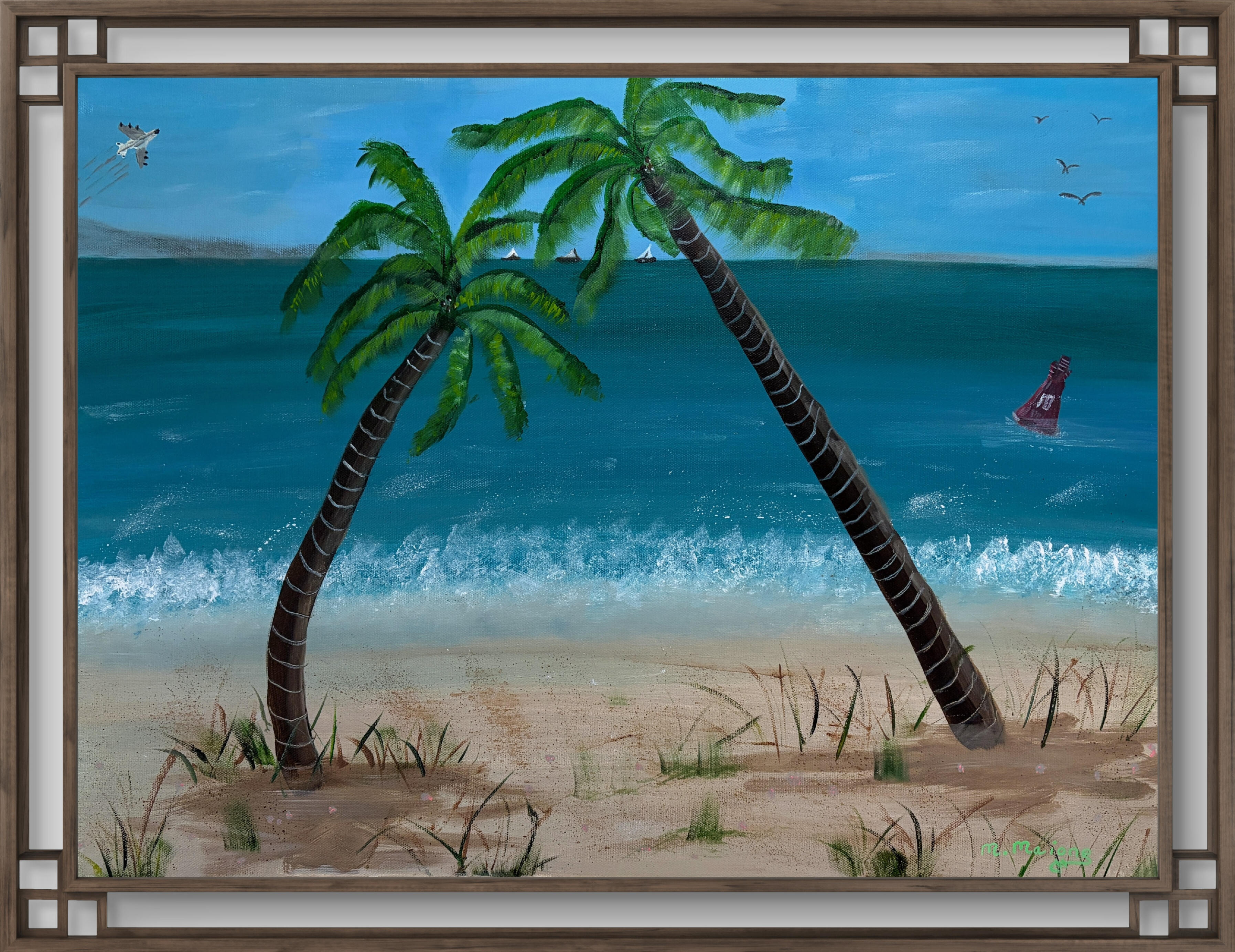 Kissing Palms